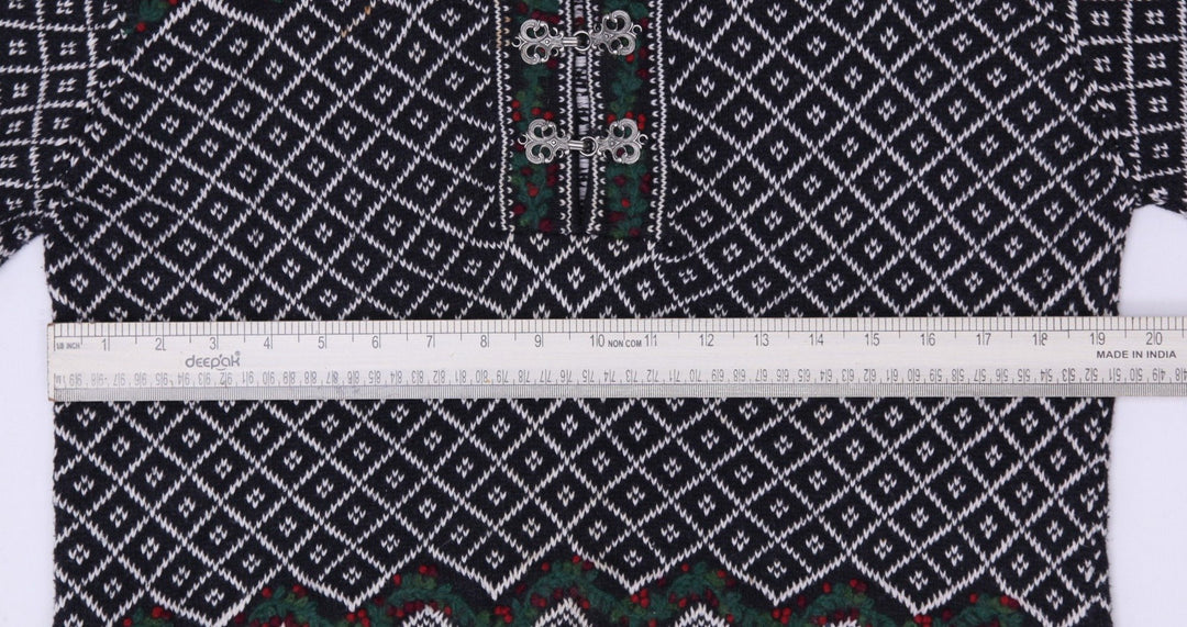 Vintage Talbots Nordic Fair Isle 100% Cotton Sweater | Migration_Jumper & Knitwear - View 6 | Fashion Rerun