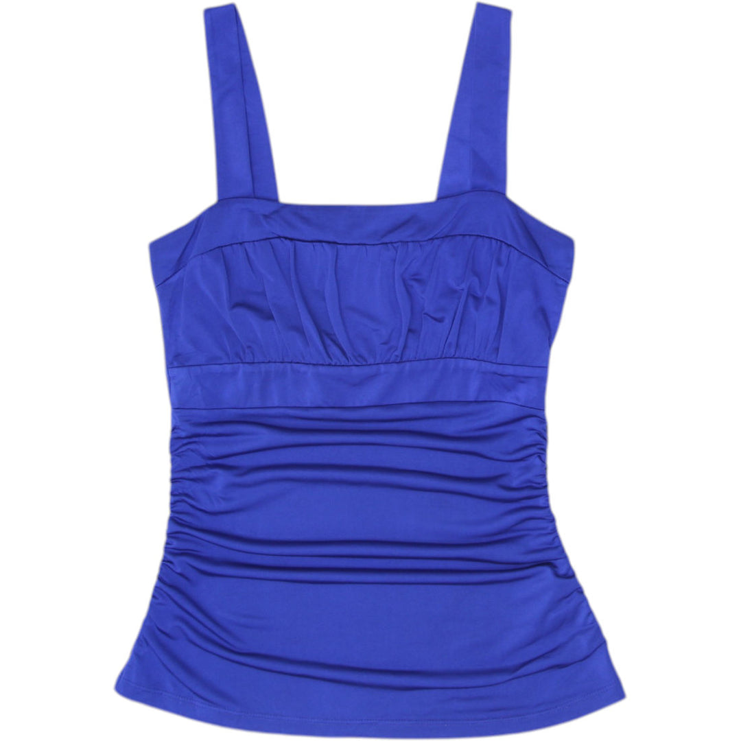 Y2K Ladies Blue Sleeveless Tank Top Size S