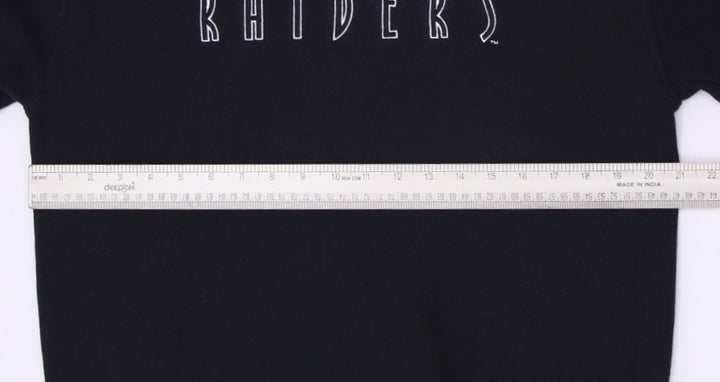 Vintage Salem Sportswear Silver & Black Raiders Black Sweatshirt L | Migration_Sweatshirt - Alternate View | Fashion Rerun