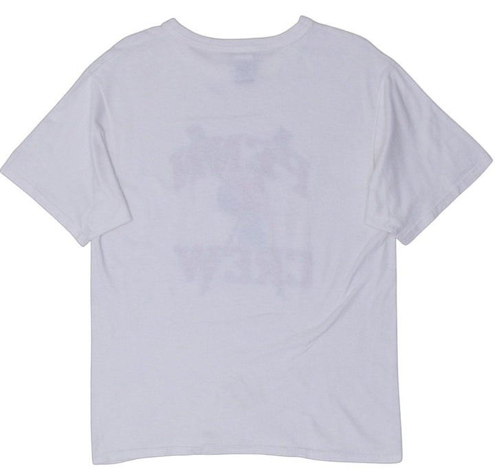 Vintage Champion Penn Crew T-Shirt White Graphic
