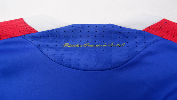 Mens France National Team 2007 2008 Home Football Shirt Adidas Jersey