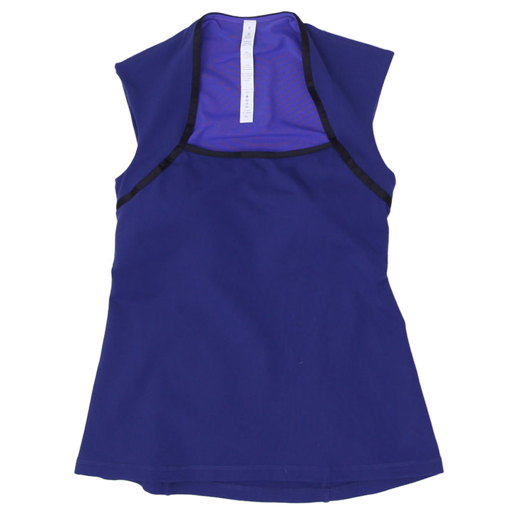 Ladies Lululemon Athletica Tank Top Built in Bra The Vitalize Tank Cap Sleeve