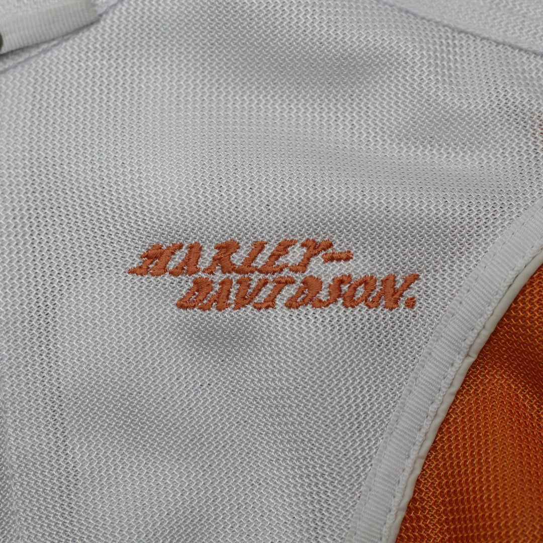 Vintage Ladies Harley Davidson Heavyweight Mesh Biker Jacket Size XS