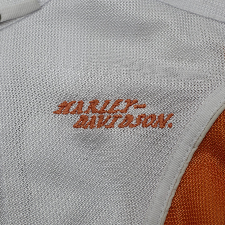 Vintage Ladies Harley Davidson Heavyweight Mesh Biker Jacket Size XS