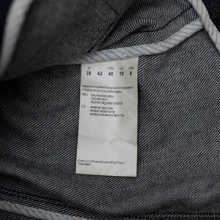 Ladies Hugo Boss Cropped Denim Blazer Jacket