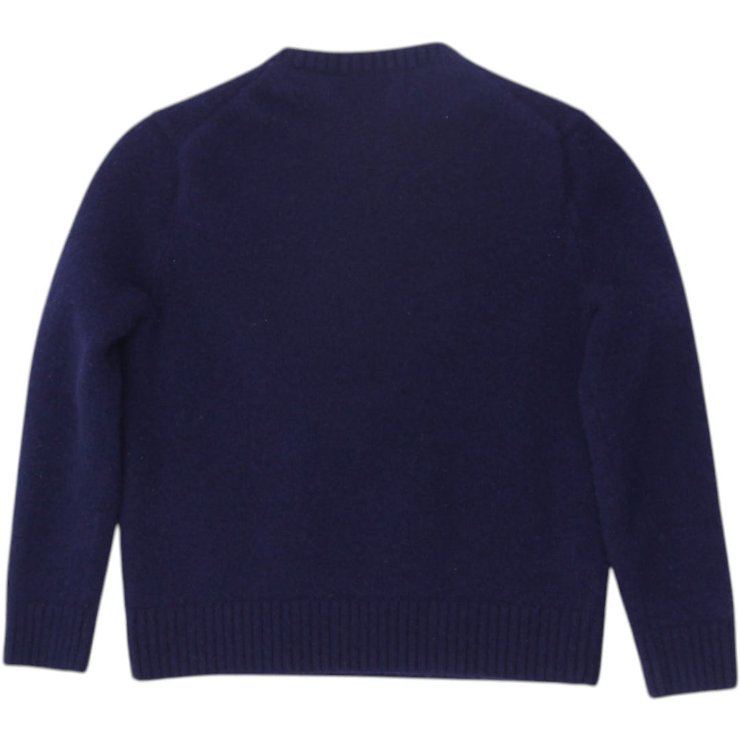 Mens Polo Ralph Lauren Sweater Navy Bear Embroidered Knitwear XL | Migration_Knitwear & Sweaters RL Collectio | Fashion Rerun