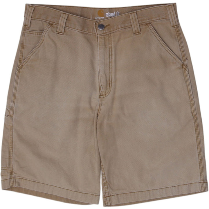 Mens Carhartt Relaxed Fit Rigby Canvas Work Shorts Size 34