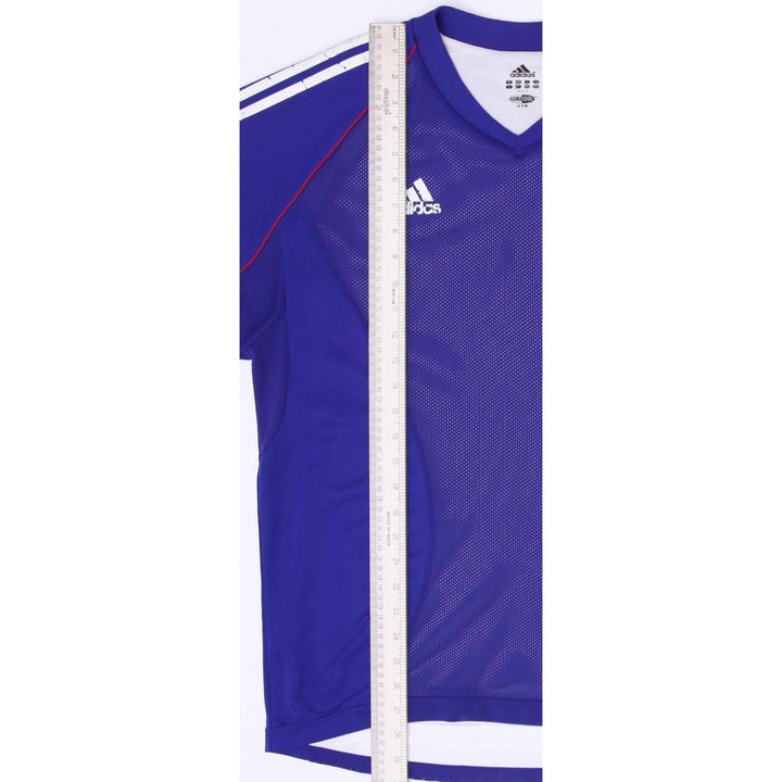 Vintage Mens Adidas Japan 2002-04 Home Football Jersey Blue World Cup 2002