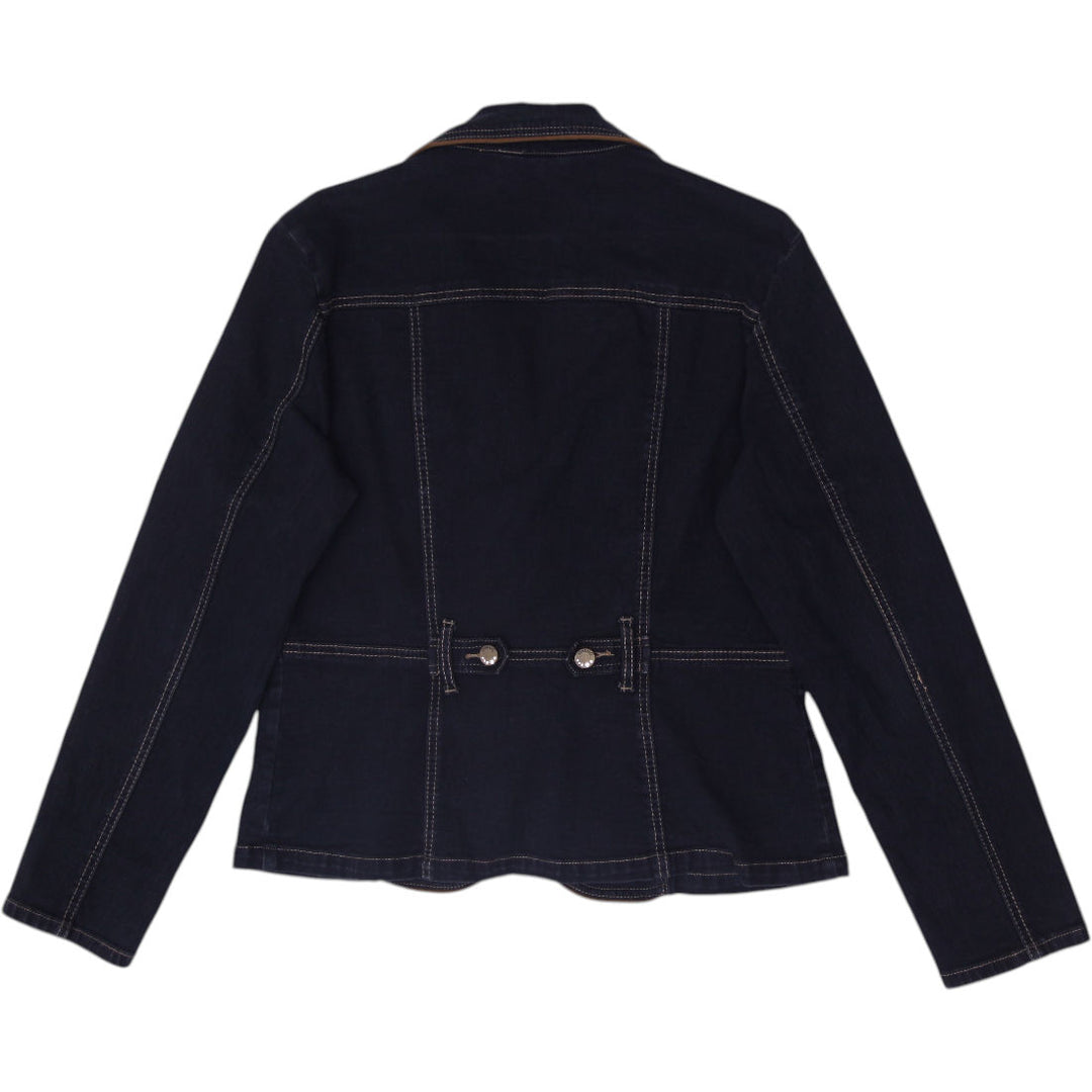 Y2K Ladies Conrad C Weekend Denim Blazer Jacket Size S