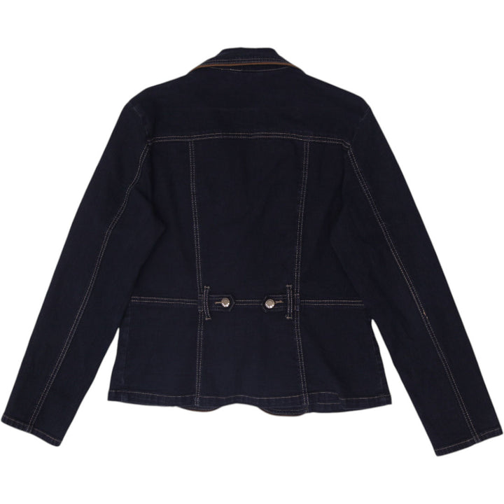 Y2K Ladies Conrad C Weekend Denim Blazer Jacket Size S