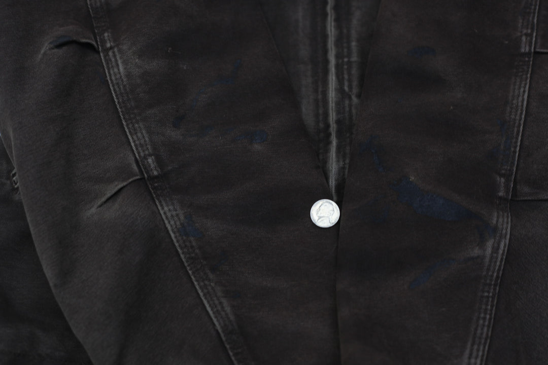 Mens Carhartt J141 DKB Sherpa Fleece Lined Workwear Hooded Jacket