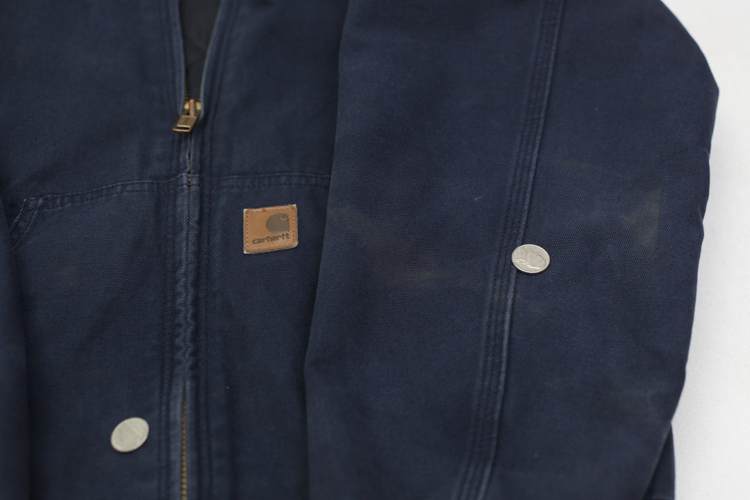 Mens Carhartt J280 MDT Active Jacket Duck Hoodie Quilted