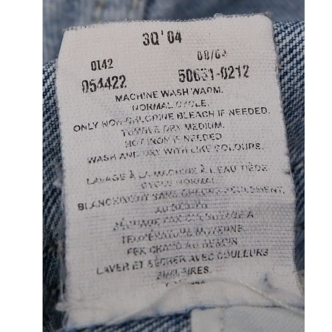 Vintage Levis 3Q'04 Orange Tab 100% Cotton Jeans | Migration_Jeans UAENAT20 - Back View | Fashion Rerun