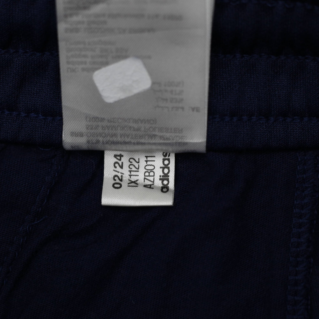 Ladies Adidas Adibreak Tearaway Track Pants Navy Red Snap Button Size L