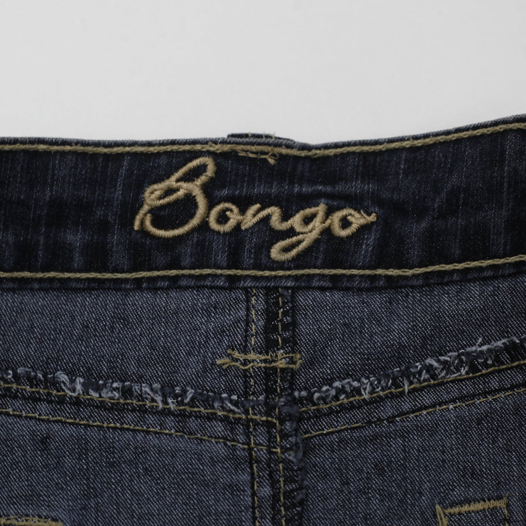 Y2K Ladies Bongo Cheerleader Denim Micro Skirt Size 5