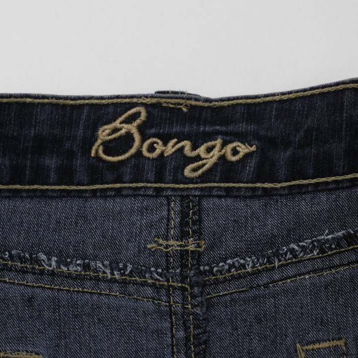 Y2K Ladies Bongo Cheerleader Denim Micro Skirt Size 5