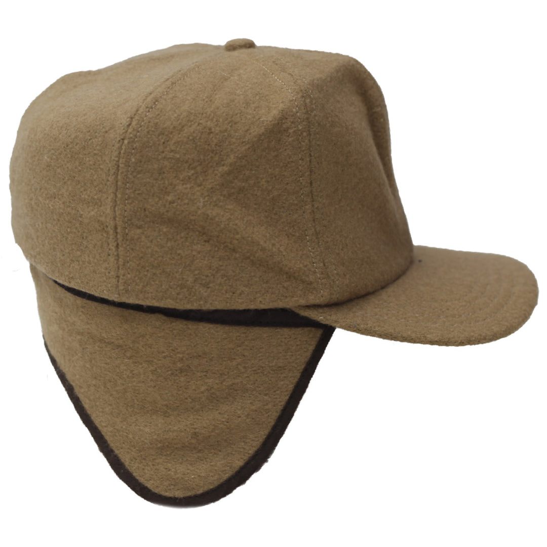 Vintage Cap Brown Duck Cotton Hunting Cap - Fashion Rerun Vintage Migration_Accessories