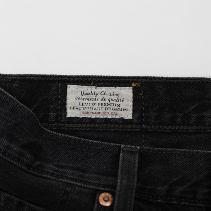 Y2K Ladies Levis Distressed Denim Skirt Size 26