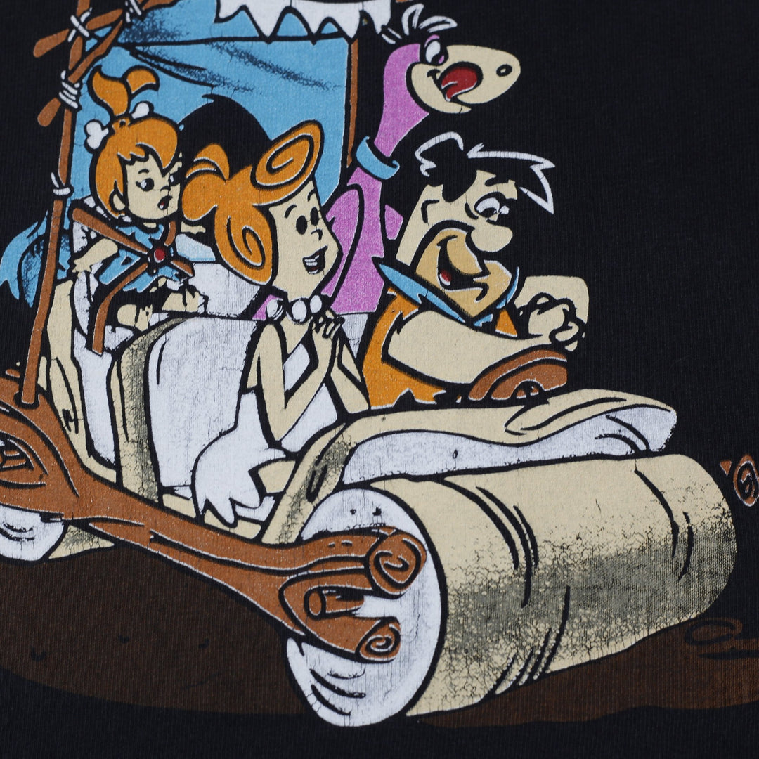 Vintage 90s The Flintstones All Over Print T Shirt Yabba Dabba Doo Heavyweight L
