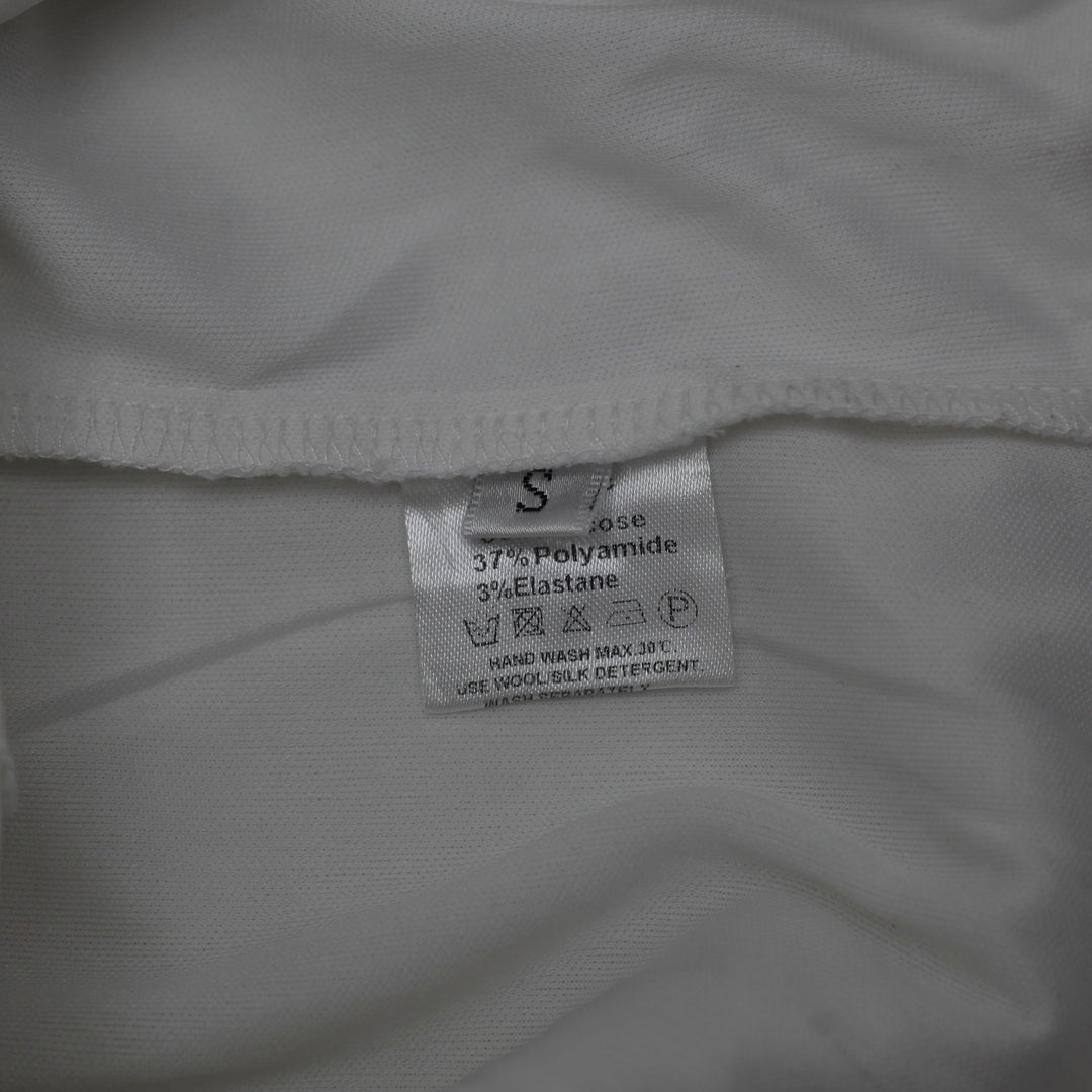 Y2K Ladies Straps Bow Detail Crop Top Size S
