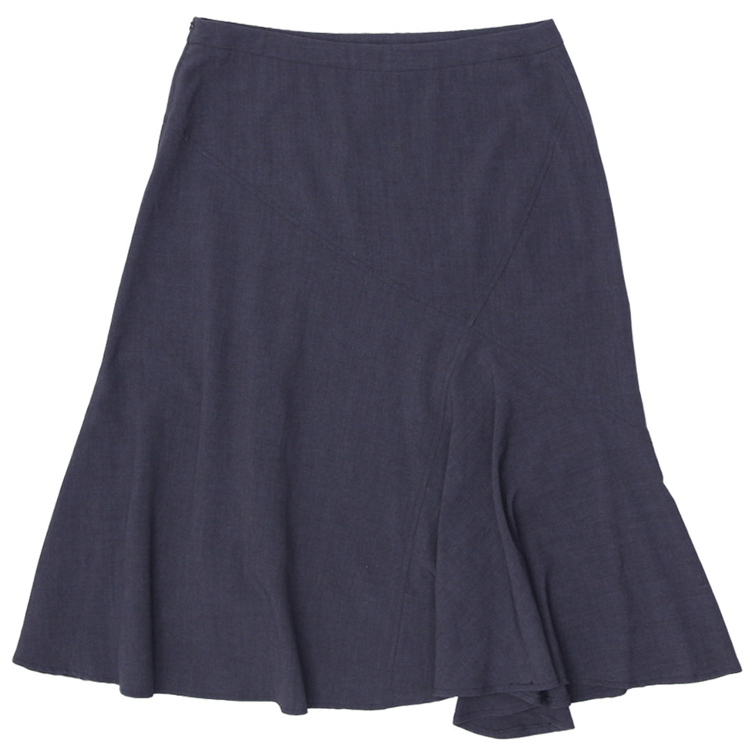 Y2K Ladies Larry Levine Stretch Ruffle Skirt