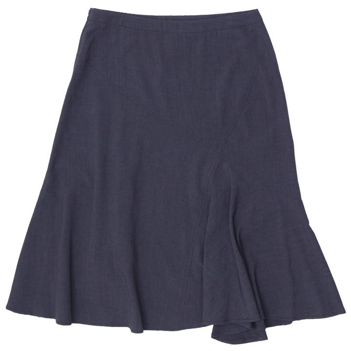 Y2K Ladies Larry Levine Stretch Ruffle Skirt