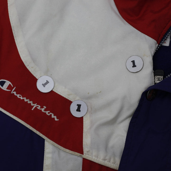 Vintage 1994 Champion Lillehammer Athletic Jacket Made in USA Size M | Migration_Jackets - Detail View | Fashion Rerun