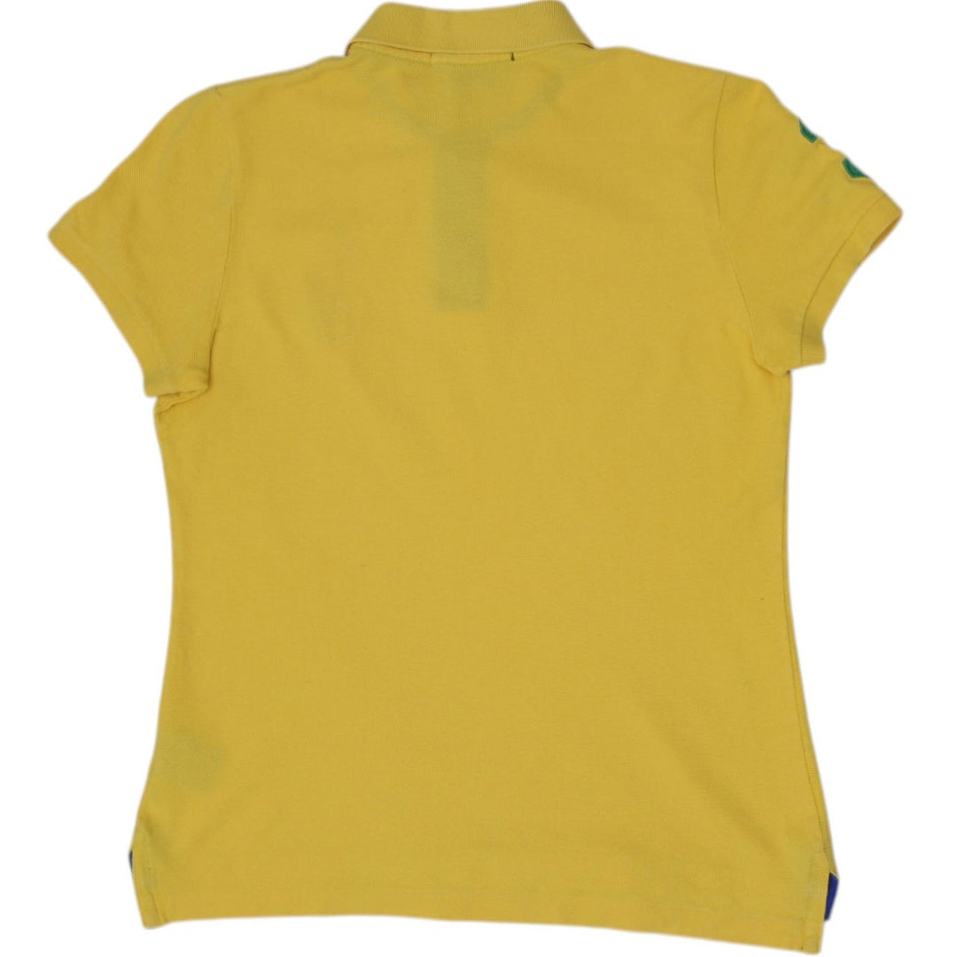 Ladies Ralph Lauren Sport Big Pony Polo T-Shirt Size L