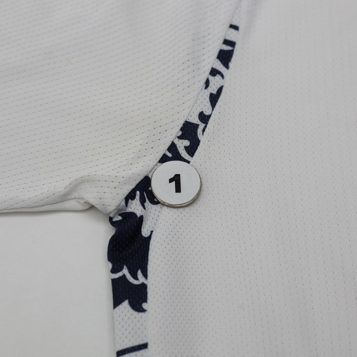 Mens Umbro England 2007-09 Home Football Shirt Jersey Umbro White #4 Size L