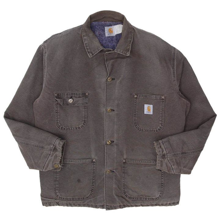 Vintage Carhartt Jacket Duck Blanket Lined Coat Slightly Distressed Jacket