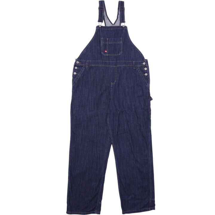 Mens Dickies Denim Bib Workwear Overalls Size XL