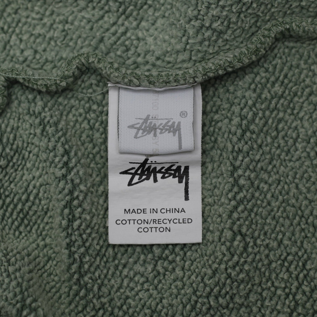 Stussy Embroidered Logo Streetwear Pullover Hoodie Size 14 | Migration_Hoodies SW COLLECTION - Detail View | Fashion Rerun