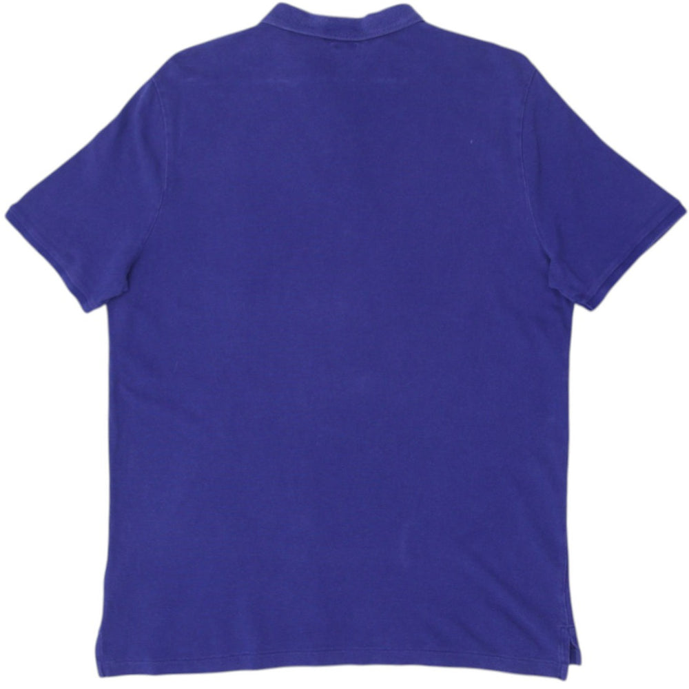 Mens Ralph Lauren Blue Classic Fit Polo T-Shirt L | Migration_T-Shirts - Side View | Fashion Rerun