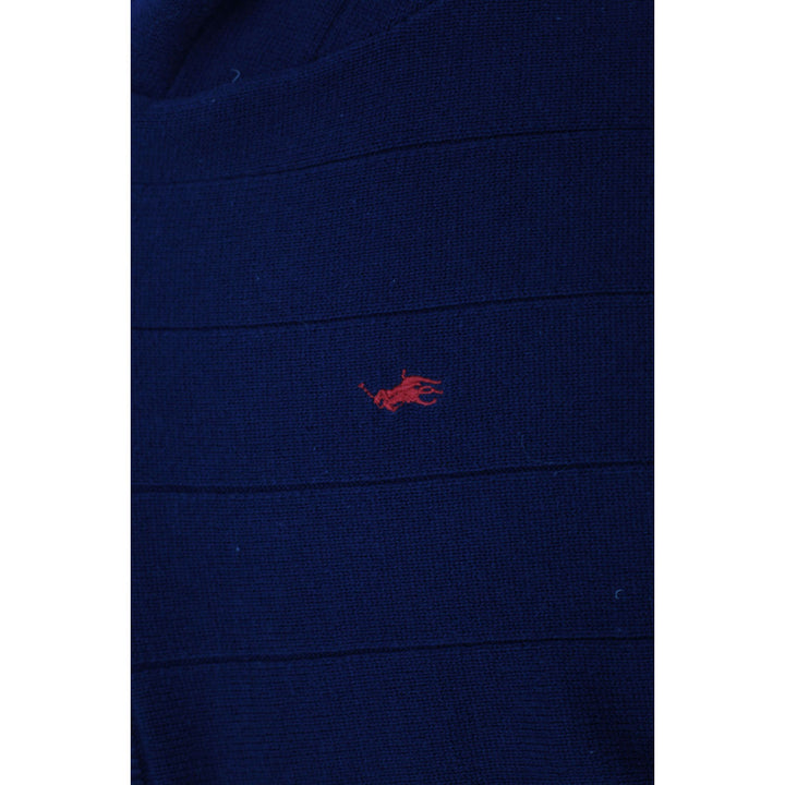 Mens Polo Ralph Lauren Sweater Subtle Vertical Rib Knit Pattern