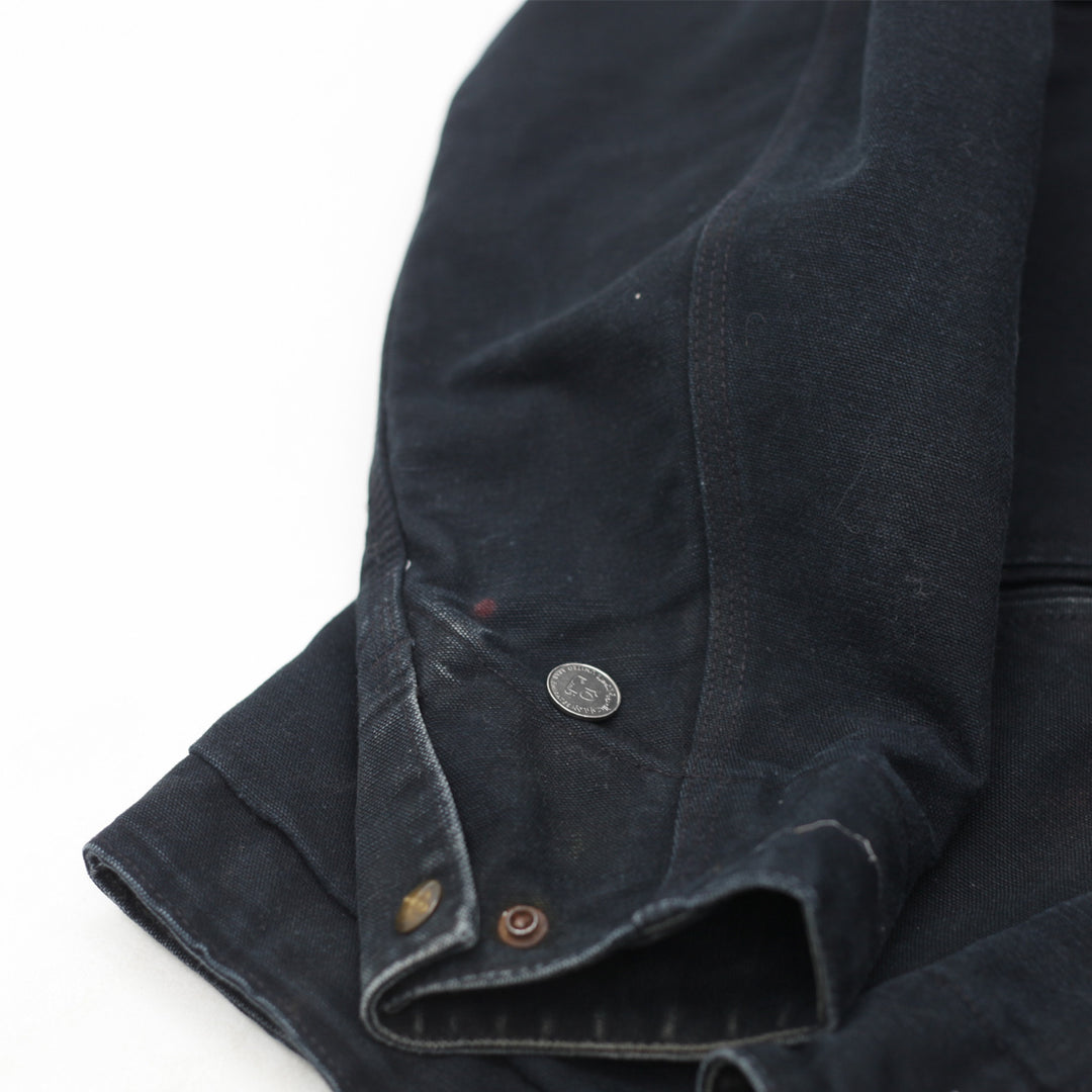 Vintage Carhartt J01 BLK Blanket Lined Detroit Jacket Black - Fashion Rerun Vintage Migration_Jacket