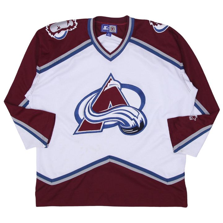 Vintage Colorado Avalanche Starter Jersey NHL Size Large - Fashion Rerun Vintage Migration_Jersey