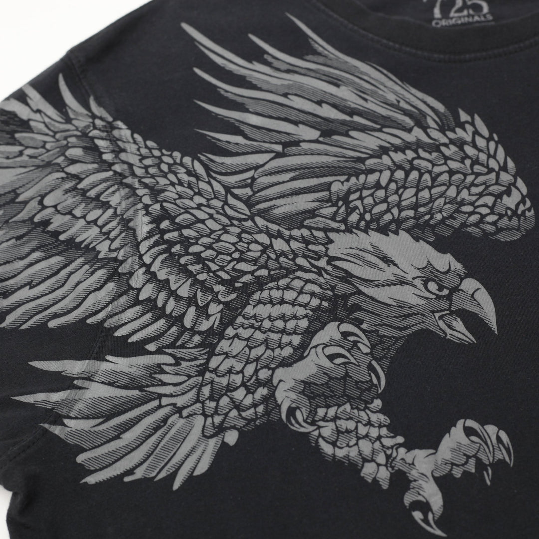 Mens 725 Originals Twin Eagle Graphic T-Shirt Size XL