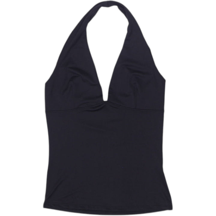 Y2K Ladies Gaze Sleeveless Stretch Halter Top Size XS