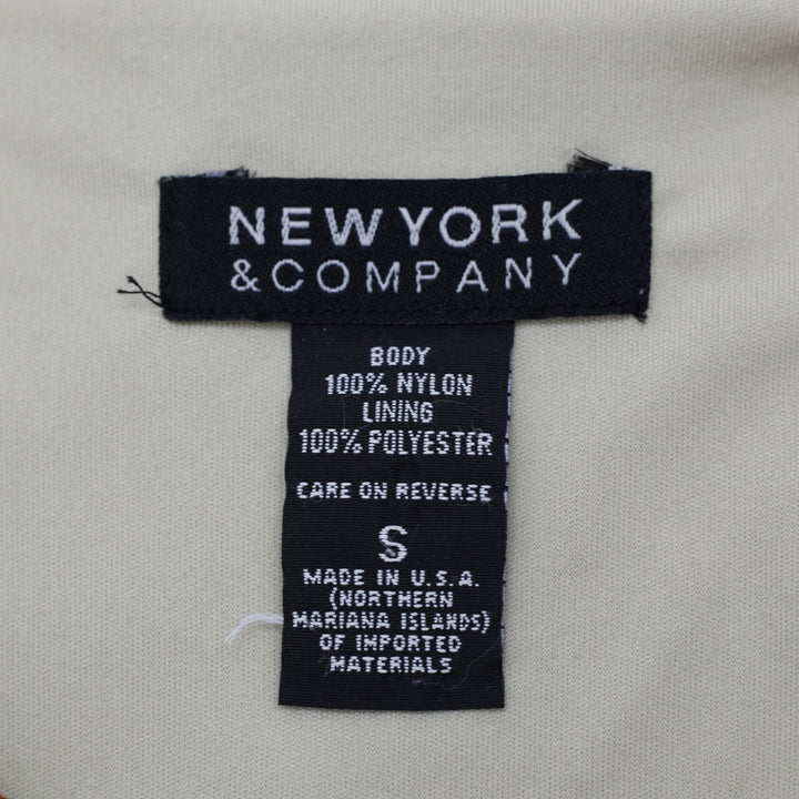 Y2K Ladies New York & Company Paisley Pattern Top Size S