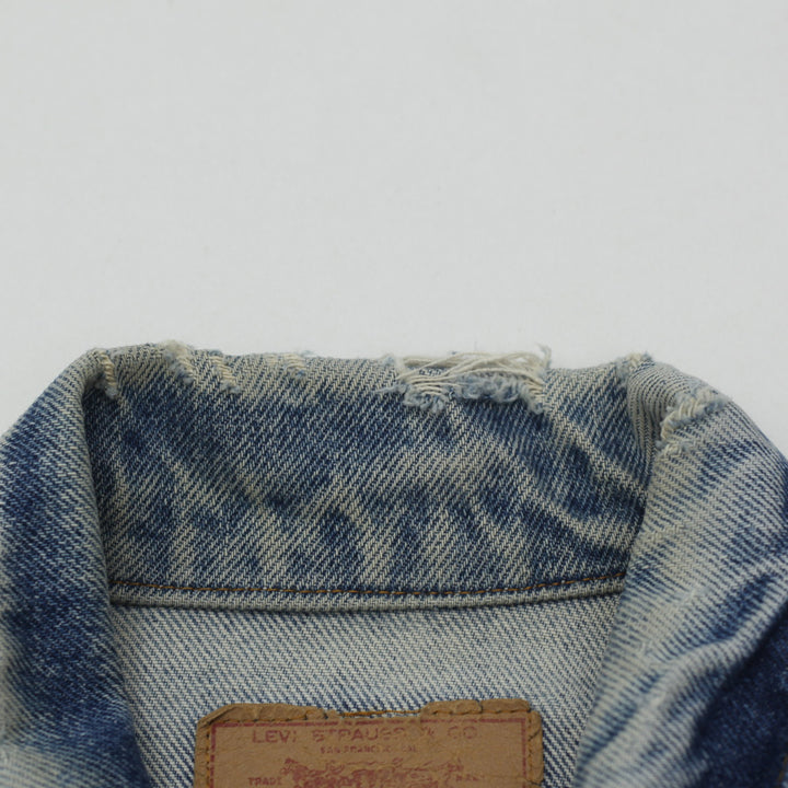 Vintage Levi Strauss 70726-0216 Trucker Denim Jacket Distressed - Fashion Rerun Vintage Migration_Jacket