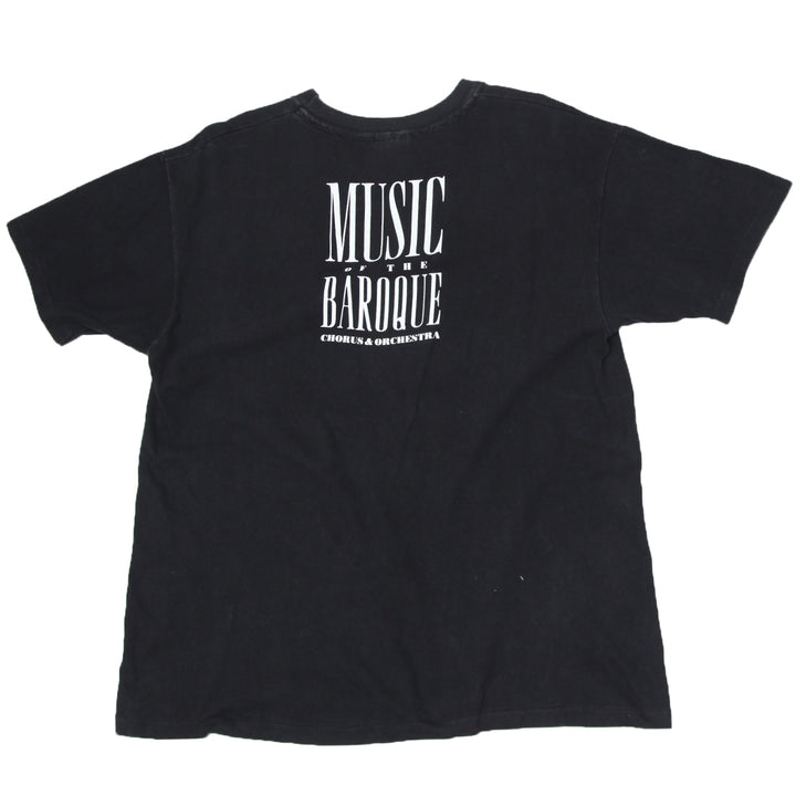1993 Vintage Mozart Music of The Baroque T-Shirt S.Stitch Made in USA XL