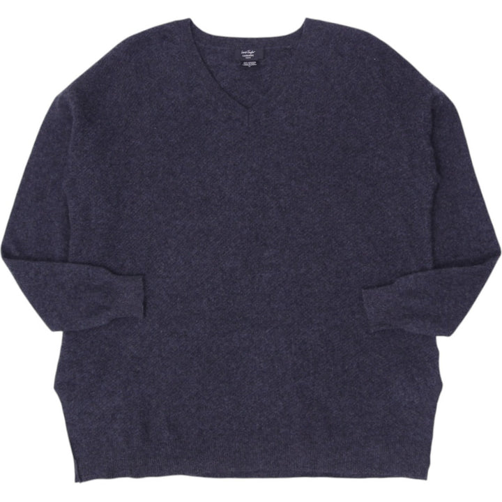 Ladies Lord & Taylor 100% Cashmere V-Neck Sweater