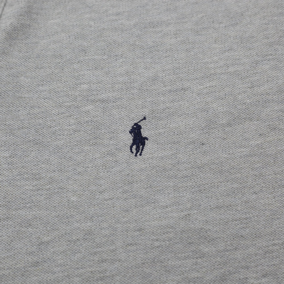 Mens Polo Ralph Lauren T-Shirt Gray Short Sleeve Classic Size L