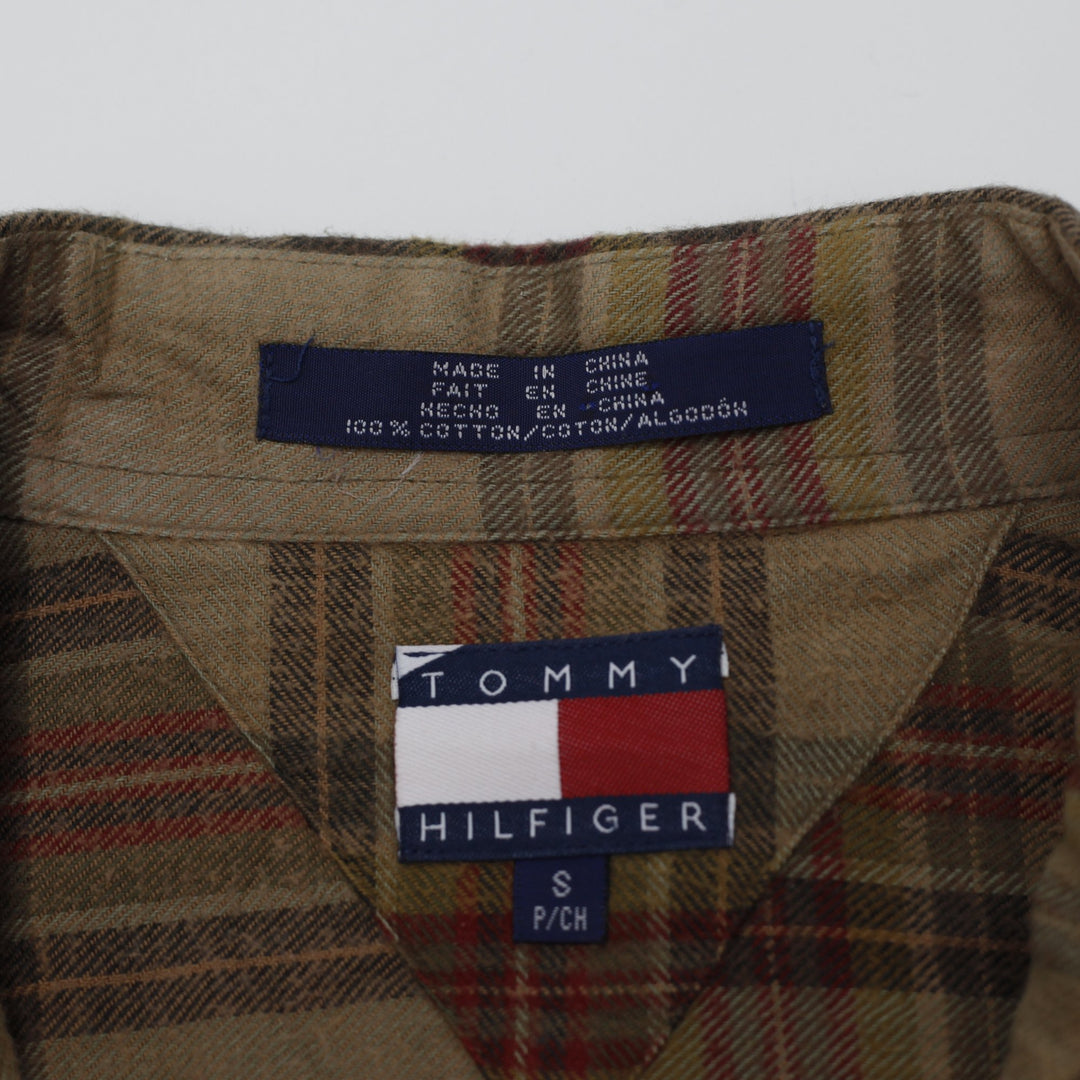 Tommy Hilfiger Plaid Shirt Size S | Migration_Shirts - Back View | Fashion Rerun