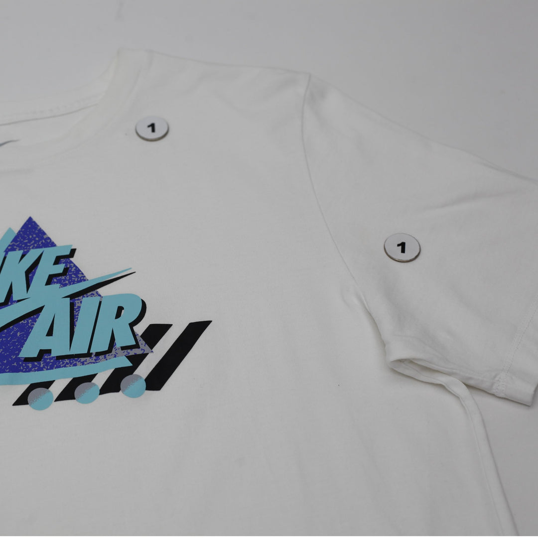 Mens Nike Air T-Shirt White Graphic Logo Tee Size L