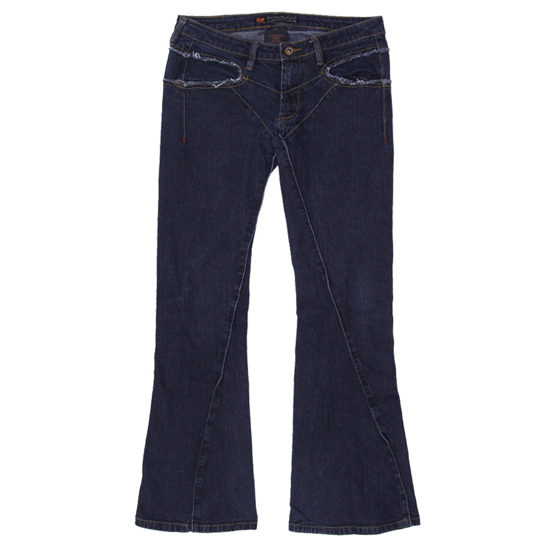 Y2K ladies Parasuco ergonomic low waist jeans with a vintage 2000s fit