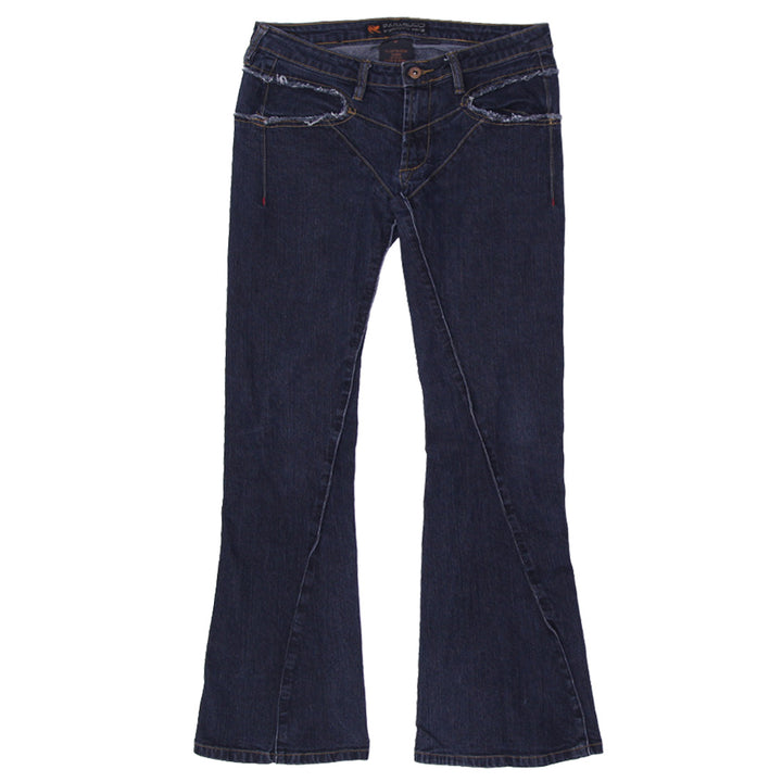 Y2K ladies Parasuco ergonomic low waist jeans with a vintage 2000s fit