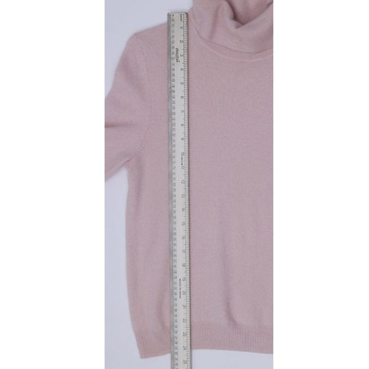 Ladies Avellini 100% Luxury Cashmere Turtleneck Knitwear Sweater Size L