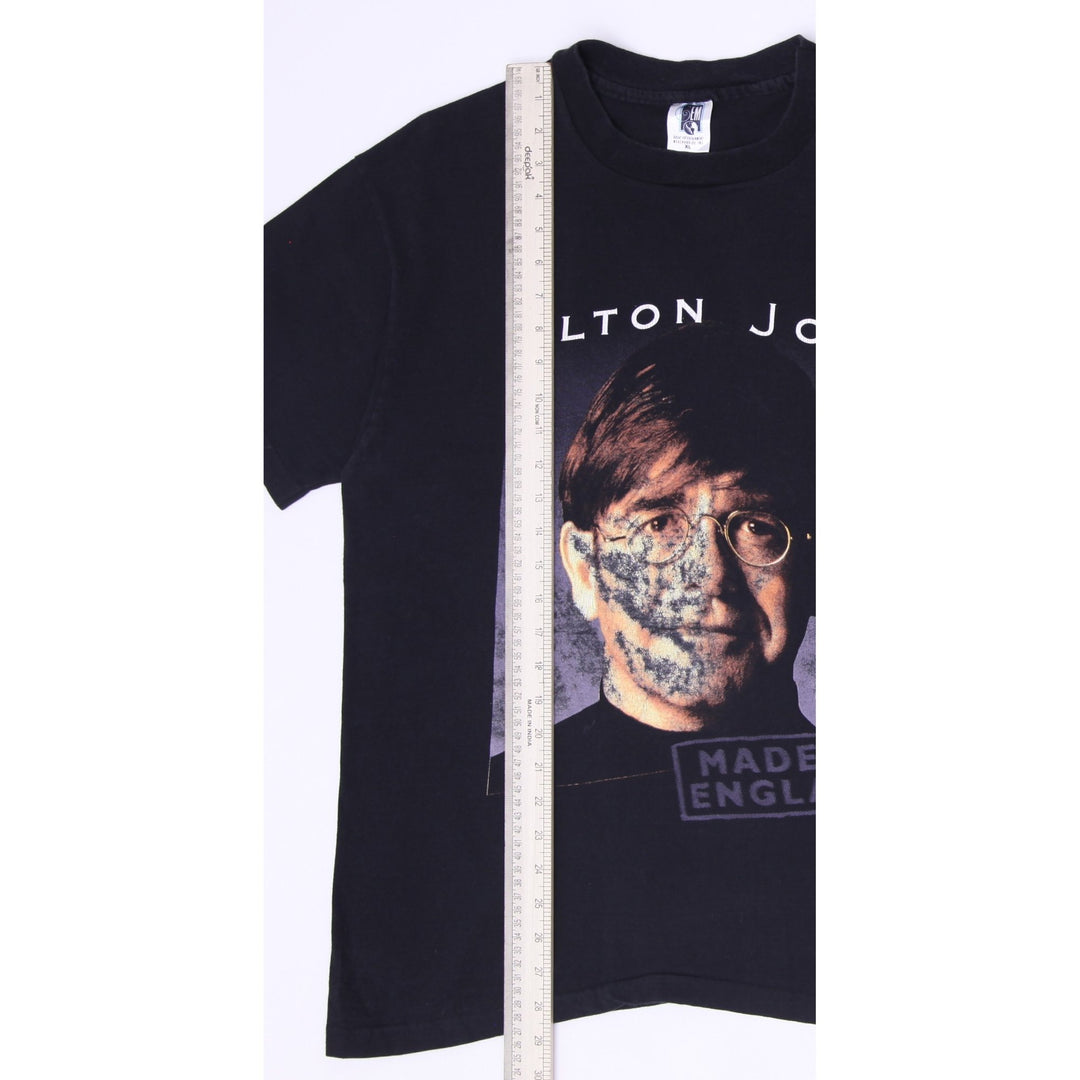 Vintage 1995 Elton John Made In England Tour T-Shirt Size XL