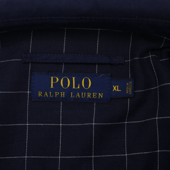 Vintage Polo By Ralph Lauren Navy Harrington Jacket Size XL